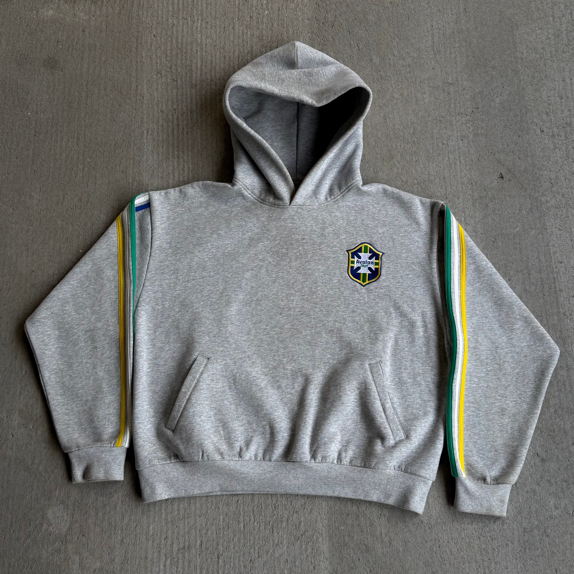 BRAZIL GREY HOODIE